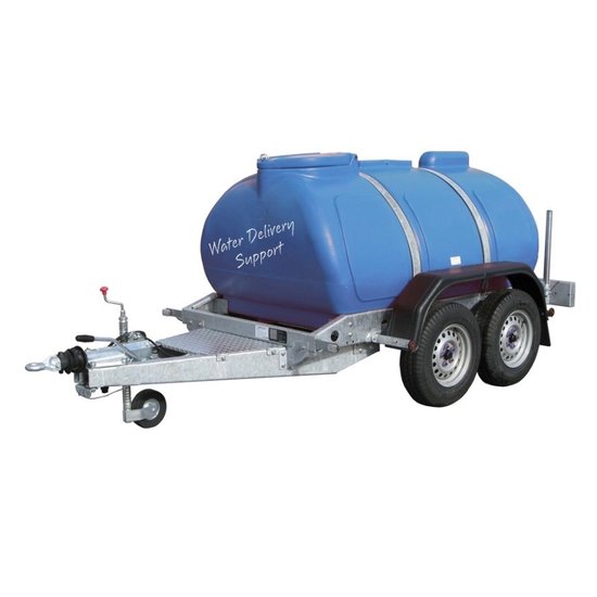 Watertank aanhangwagen | 2200L | Huren | Waterwagen | Mobiele watertank | Opslagtank