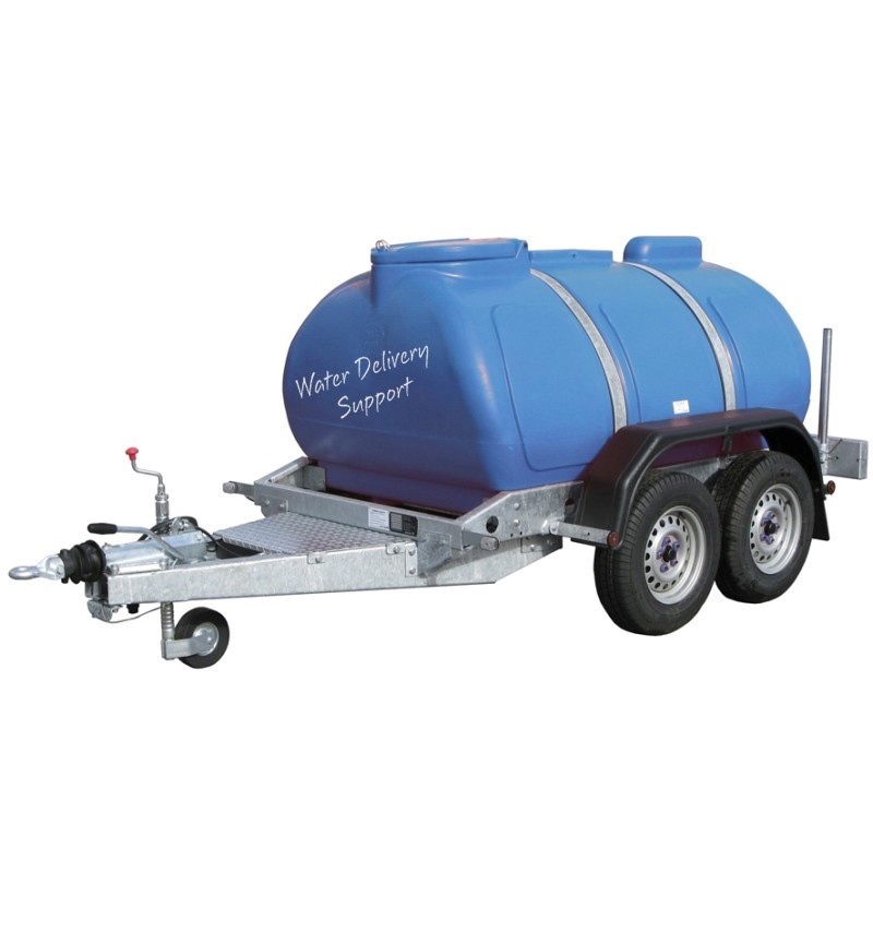 Watertank aanhangwagen-2200 liter - Huren |