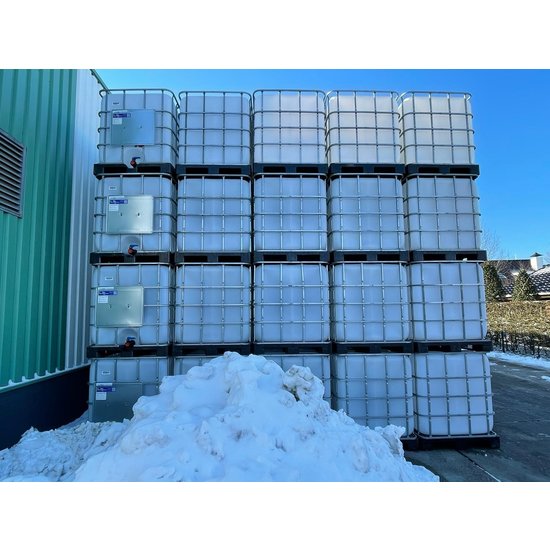 Huchem IBC containers – Gebruikt (1000 L) Tanks - Containers – Betaalbaar, Duurzaam & Direct Leverbaar