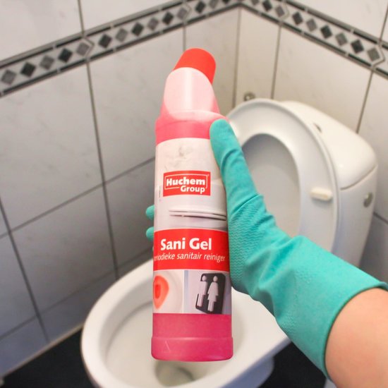 Huchem Sani Gel | Periodieke Ontkalker — 750 ml Premium Ontkalkingsgel