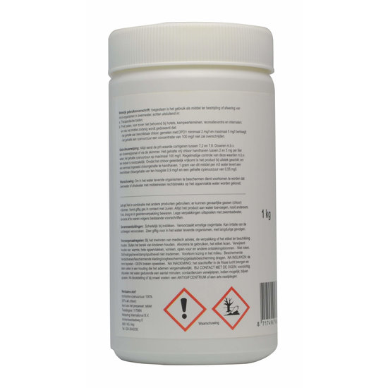 Huchem Pool Power | Long | Chloortabletten zwembad | 200g | 1 kg.