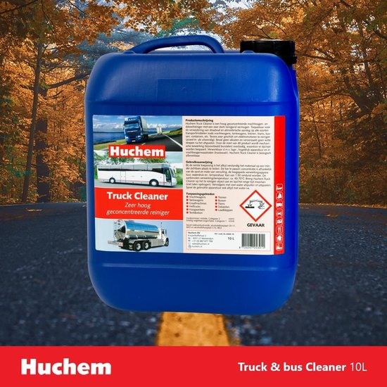 Huchem Truck & Bus Cleaner | 10L | Vrachtwagen Shampoo | Truckshampoo