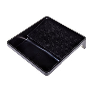 Verfbak Big – Zwarte kunststof rollerbak 35×32 cm