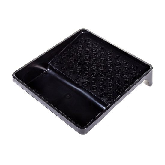 Huchem Verfbak Big – Zwarte kunststof rollerbak 35×32 cm