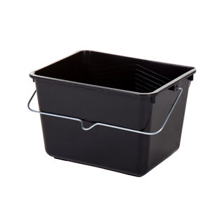 Verfemmer 8 Liter | Zwart | Sausemmer | met Hengsel | Schilders