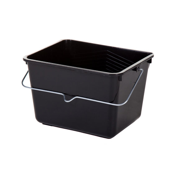 Huchem Verfemmer 12 liter | Zwart | Sausemmer | met hengsel