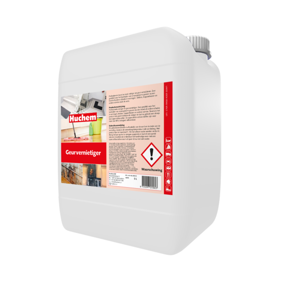 Huchem Geurverwijderaar | Geurvernietiger | 5L | Geurvreter | Brand,- Rookgeur vernietiger