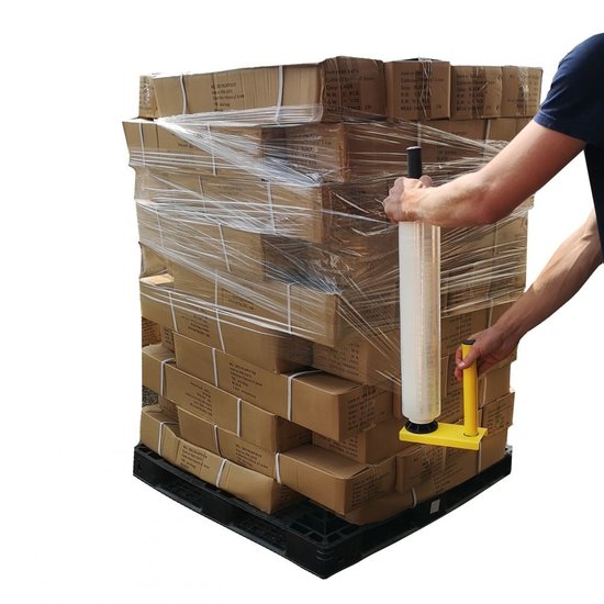 Huchem Handwikkelfolie Dispenser Budget – Efficiënt & Voordelig Pallets Wikkelen