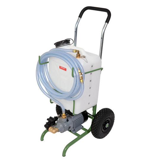 Huchem Glycol / Vulpomp 0-5,9 bar – centrifugaalpomp voor spoelen en vullen | Koelvloeistof | Warmtepomp | Solar | Heatpipe