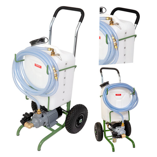 Glycol / Vulpomp 0-5,9 bar – centrifugaalpomp voor spoelen en vullen | Koelvloeistof | Warmtepomp | Solar | Heatpipe