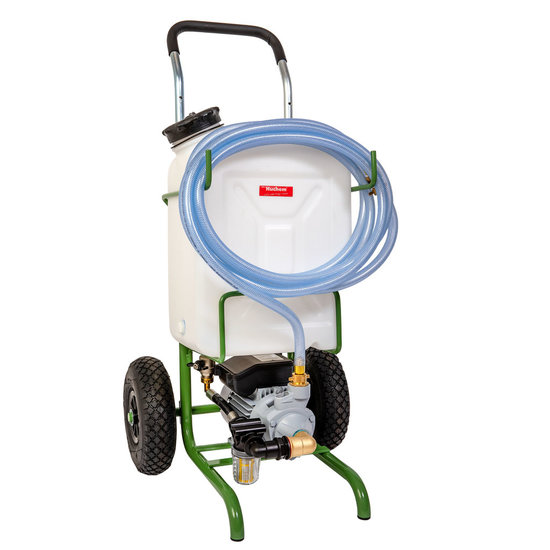 Huchem Glycol / Vulpomp 0-5,9 bar – centrifugaalpomp voor spoelen en vullen | Koelvloeistof | Warmtepomp | Solar | Heatpipe