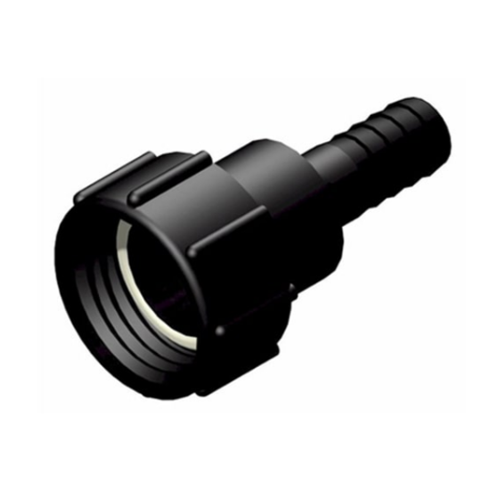 IBC Adapter DIN61 | Slangtule | 1” | 25mm