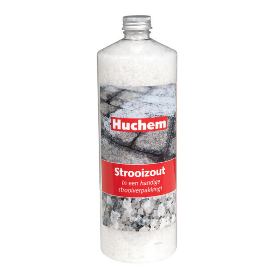 Huchem Strooizout | Zout | Extra Snel | 1,5 kg. | Terras | Veiligheid | Gladheid