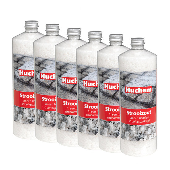 Huchem Strooizout | Zout | Extra Snel | 1,5 kg. | Terras | Veiligheid | Gladheid