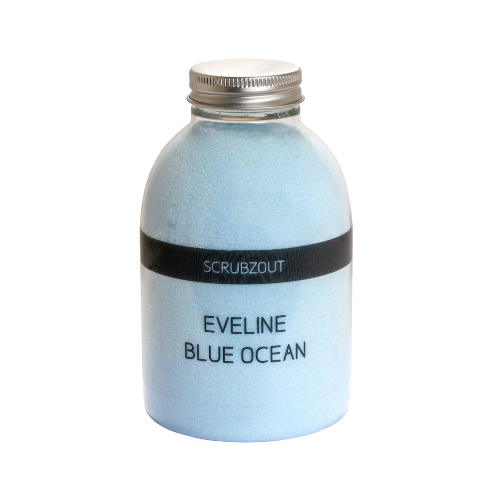 Voor een dagje uit versnelling naakt Scrubzout | 700gr. | Blauw | Blue | Verleidelijk | Geur | Parfum | Aqu |  Huchem