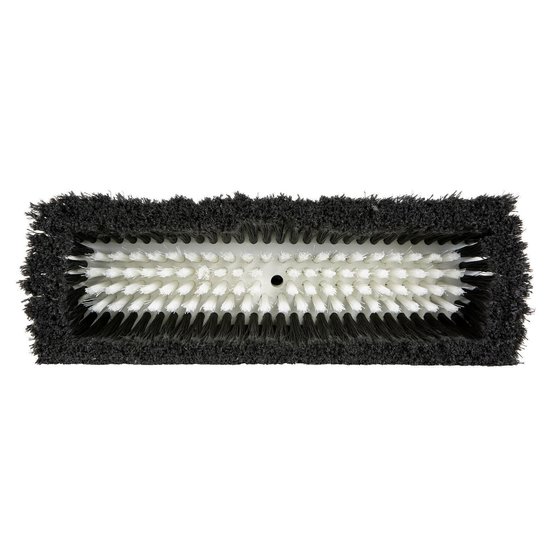 Huchem Zonnepaneel borstel met waterdoorvoer (Zwart)