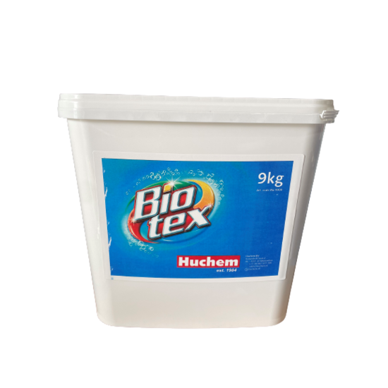 Huchem Waspoeder | BIOTEX | Voorwas | Waskrachtversterker | 9 Kg | ± 245 wasbeurten