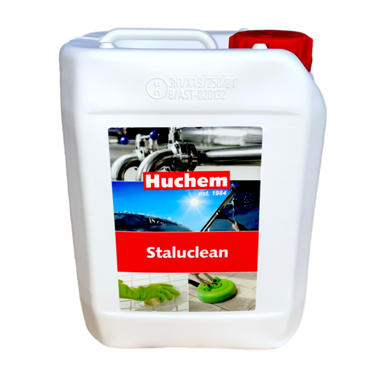 Huchem RVS & Aluminium Reiniger | 5L | Staluclean | Roestvrij staal reiniger | Steelclean