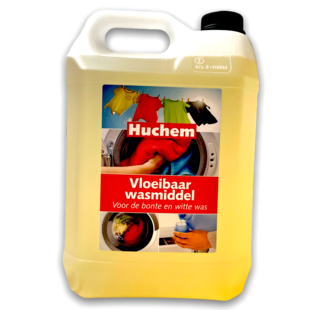 Vloeibaar Wasmiddel | 5L | >100 wasbeurten | Bont & Wit | Professioneel | Goedkoop