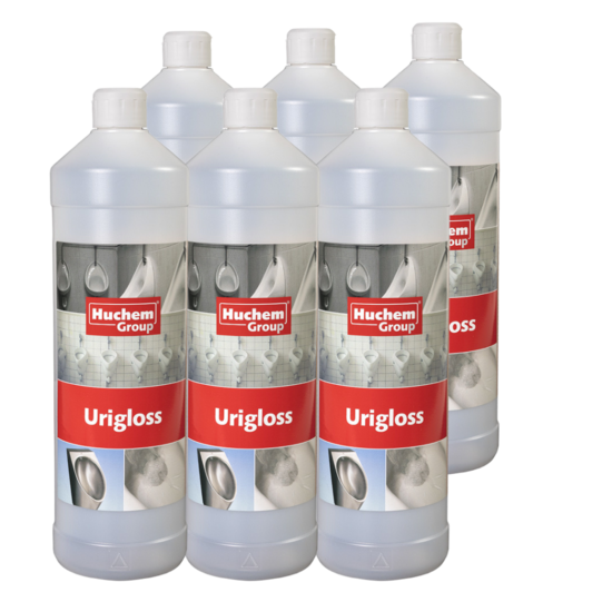 Huchem Urigloss — Professionele Urinesteen- & Urinoirreiniger (1 L)