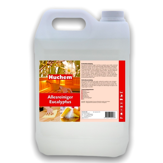Huchem Allesreiniger Eucalyptus | 5L | Topkwaliteit | Geur