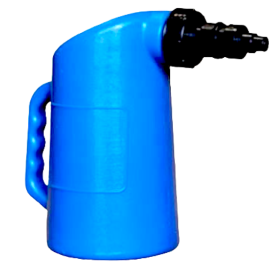 Accuvulkan | 2L | met autostop | Accuwater bijvullen | Demiwater bijvullen