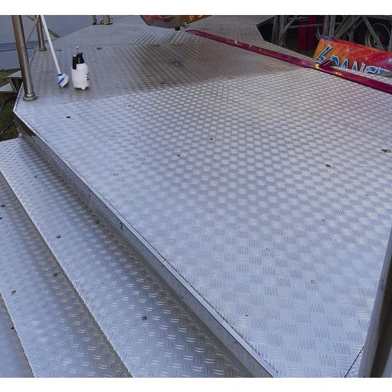 Huchem  RVS & Aluminium Reiniger 1000 L (IBC) – Staluclean | Steelclean | Roestvrij staal reiniger | Professionele Reinigingsoplossing