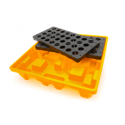 Lekbak Kunststof 280 L – Industriële vloeistofopvangbak | Hugo SpillShield | Milieu