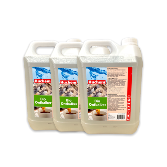 Huchem Ontkalker Bio | 5L met Food-Grade Inhibitoren | Citroenzuur | Metaalbeschermend