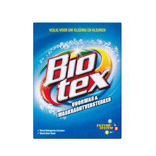 Waspoeder | BIOTEX | Voorwas | Waskrachtversterker | 750 Gr. | ± 30 wasbeurten