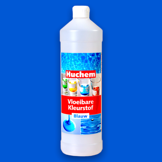 Huchem Kleurstof Vloeibaar 1 L — Kleur eenvoudig elke vloeistof | Concentraar | kleurmiddel voor vloeistoffen & mengsels