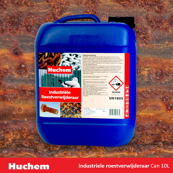 Huchem Roestverwijderaar 10 L | Industriële roestoplosser & roestomvormer