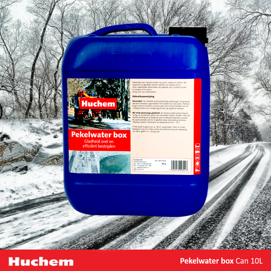 Huchem Pekelwater | 10L | Strooizout | Goedkoop | Strooizoutoplossing