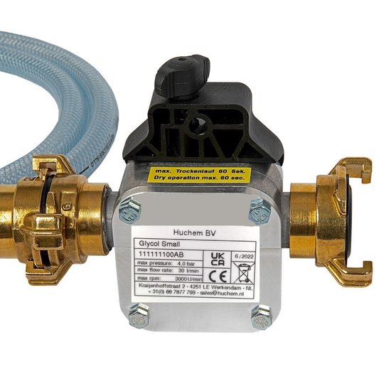 Huchem Zelf aanzuigende Glycolpomp 30L/min | Glycol | Pomp