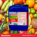 Huchem Chloorreiniger | 10L| Niet-schuimend | Cleaner EX NF | Ontsmetter | Groente en Fruit industrie | Rijpcellen | zuivel | Kaas | Food