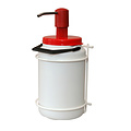 Dispenserpomp voor garage zeep | met ophangrekje | 3 kg. | Handzeep met korrel