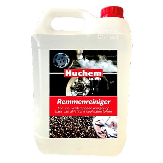 Huchem Remmenreiniger / Ontvetter Vetvrij | 5 L | Professionele Brake Cleaner | Koppelingsreiniger | Ontvetter | Remreiniger | Remmer