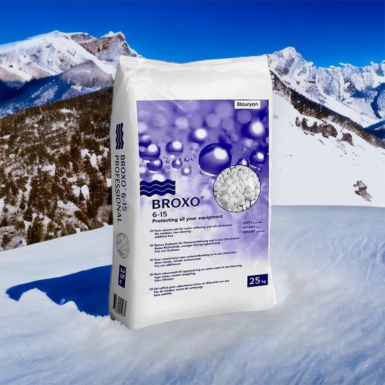 Huchem Broxo 6-15 | Broxozout 25 kg. | Onthardingszout | Original |  Waterontharder | Watersoftening | Proffesional