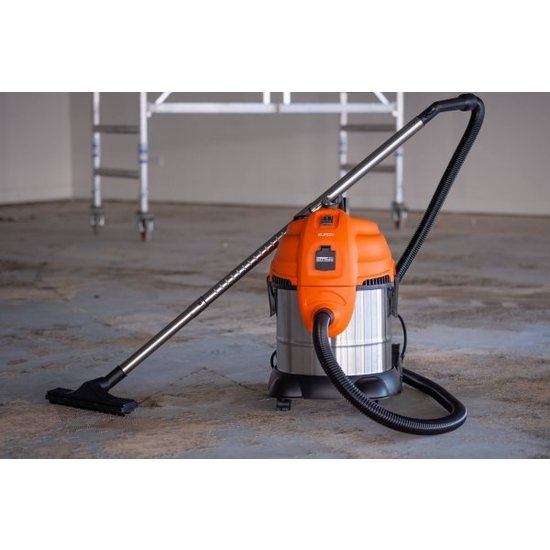 Huchem Stofzuiger | Waterzuiger | Eurom Force 1420S alleszuiger – nat & droog – 1400 W – 20 liter – met gereedschapsaansluiting