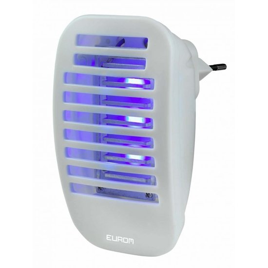 Huchem Insect killer | Fly Away Plug-in LED | Vliegen | Muggen | Eurom | Huis | Kantoor | Boot | Appartement | Zomer