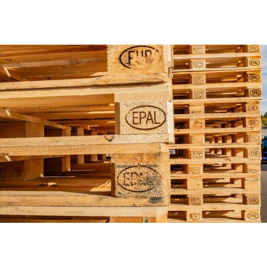 Huchem Europallets | Europallet | EPAL | Pallet | 80 x 120 cm | Gebruikt