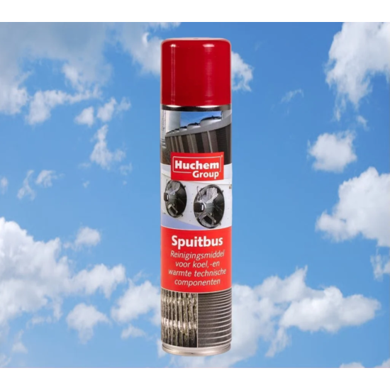 Huchem Airco Reiniger 400 ml – auto & warmtepomp | Frisse lucht, geurloos & veilig | Airco Cleaner | Airco Refresher