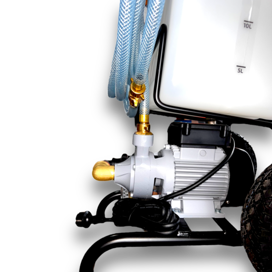 Huchem Glycol / Vulpomp 0-5,9 bar – centrifugaalpomp voor spoelen en vullen | Koelvloeistof | Warmtepomp | Solar | Heatpipe