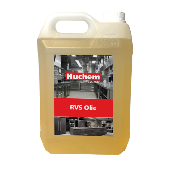 Huchem RVS Olie Can 5L – Professionele Verzorging voor Roestvrijstaal