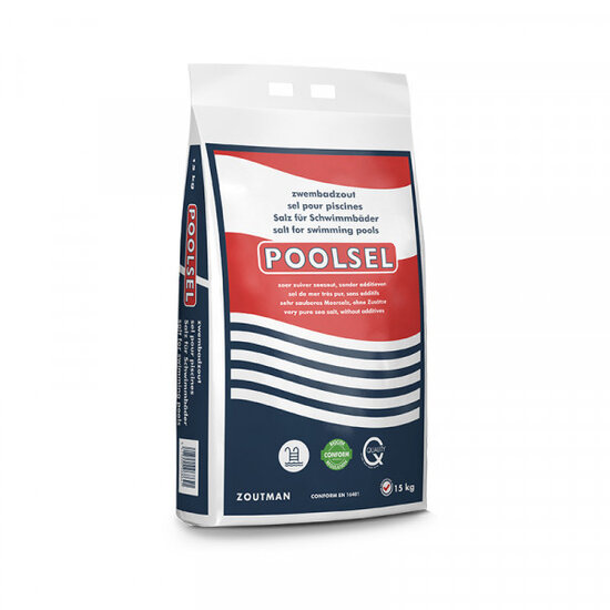 Zwembadzout| Poolsel | 15kg |  Zwembadwater | Elektrolyse | Recreatie bad | Sauna | Intex