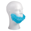 Huchem Baardmasker | Baardnetje | Blauw | 100 st.| Disposable | Wegwerp | Hygiëne | Food
