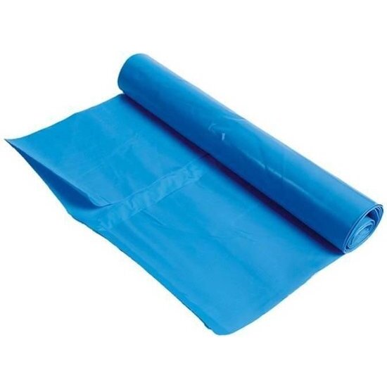 Huchem  Afvalzak | 120l | Blauw | 70 x 110 cm| T60 | 1 rol a 20 st | Afvalzak | Huisvuil