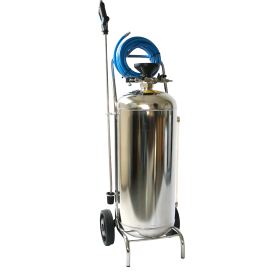 Huchem Schuimtoestel INOX 24 L – Foam-Matic RVS schuimapparaat