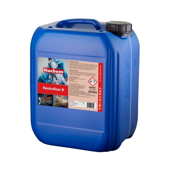 Huchem Neutralizer B | 10 L | Professionele pH-verhoger & Zuur-Neutralisator | pH+