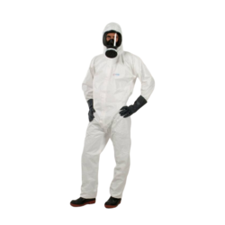 SprayGuard® Beschermende Wegwerpoverall Wit – Type 4B | Professionele Bescherming